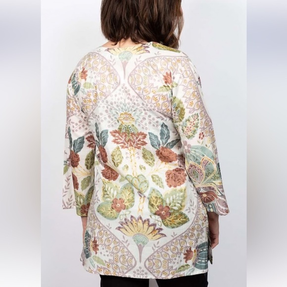 DOLMA 100% Cotton lightweight tunic size S - Picture 2 of 10